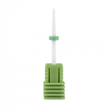 Насадка для фрезера Vizavi Professional керамічна С, зелена, Conical Shape