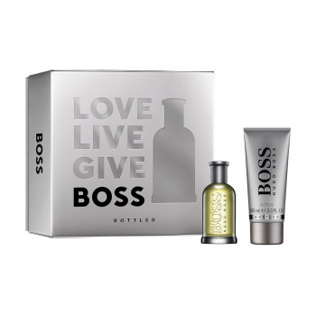 Парфумований набір чоловічий Hugo Boss Boss Bottled (туалетна вода, 50 мл + гель для душу, 100 мл)