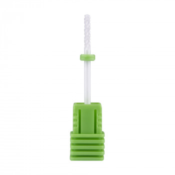 Насадка для фрезера Vizavi Professional керамічна С, зелена, Cylindrical Shape