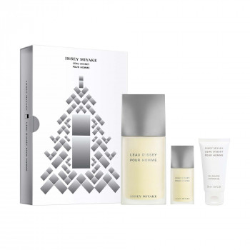 Парфумований набір чоловічий Issey Miyake L'eau d'Issey Pour Homme (туалетна вода, 125 мл + гель для душу, 50 мл + туалетна вода, 15 мл)