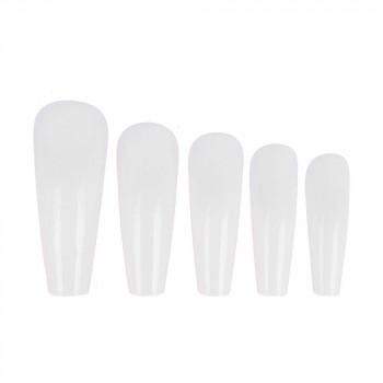 Гелеві тіпси Tufi Profi Premium Балерина розчинні, середні, прозорі, 240 шт