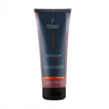 Живильна відтінкова маска для волосся Profesional Cosmetics Artecolor Color Mask, Copper, 200 мл