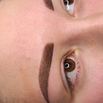 Пудрове напилення брів