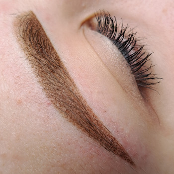 Пудрове напилення брів