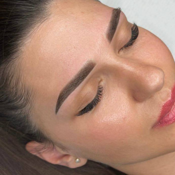 Перманентний макіяж брів - пудрове напилення