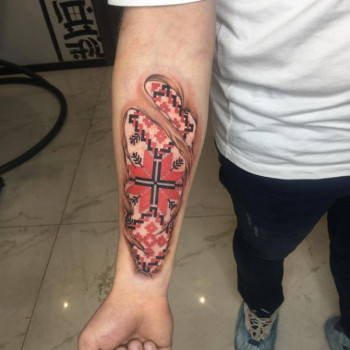 Тату вишиванка