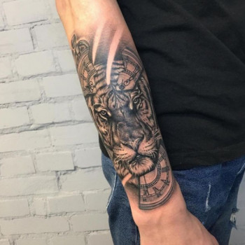 Тигр тату