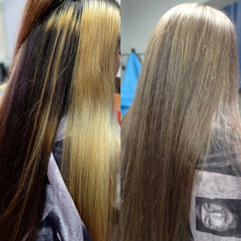 Виправлення домашнього фарбування