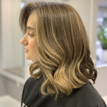 Air-touch 
6-7 годин 
7000-8000, фото - Перукар Наталія Говіер