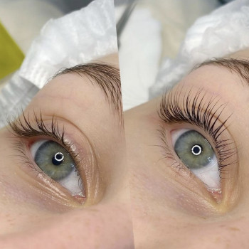 Фарба та состав після процедури на віях однозначно надає їм 