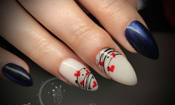 Нарощення нігтів гелем Нігтьова студія Beautiful nails Івано-Франківськ