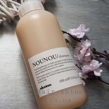 Поживний шампунь для ущільнення волосся 1000 мл Davines Essential Haircare New Nou