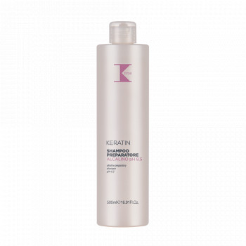 Кератиновий шампунь K-time Keratin Pre - Shampoo pH 8.5 500мл