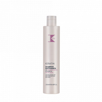 Кератиновий шампунь K-time Keratin Shampoo Riattivante 250 мл