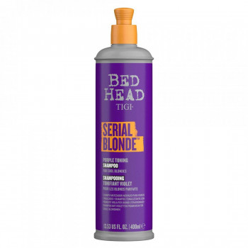 Фіолетовий шампунь для блондинок Tigi Bed Head Serial Blonde Purple Toning Shampoo 400 мл