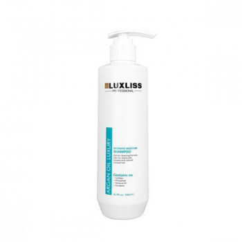 Зволожуючий аргановий шампунь luxliss intensive moisture shampoo 500 мл