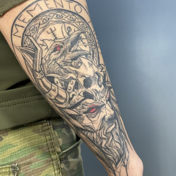 Memento mori, мементо мори тату
