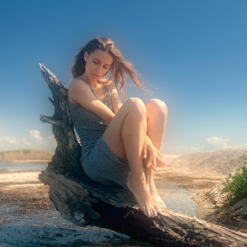 фотосессия на природе, летняя фотосессия, фотосессия с деревом
