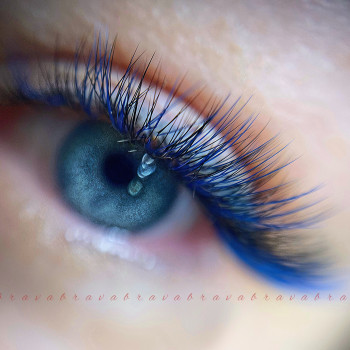 Нарощування Вій ефект амбре