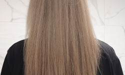 Кератинове вирівнювання волосся Трітментолог Юлия Ужгород