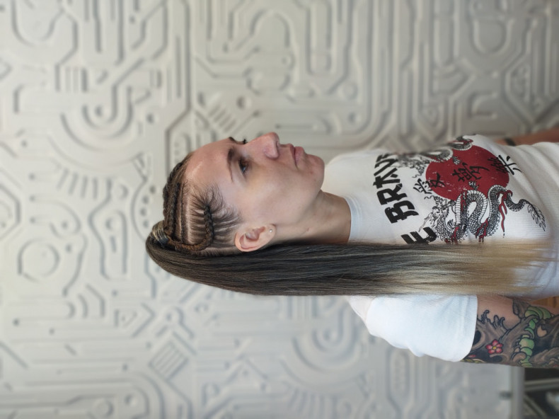 Брейди в хвіст, фото - Брейдер Софія Гриценко