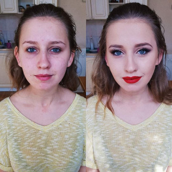 Зачіска на будь яку подію, укладка волосся
                    Визажист Алла Зинченко Киев