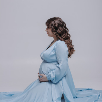 фотосесія вагітності, фотосесія у студії