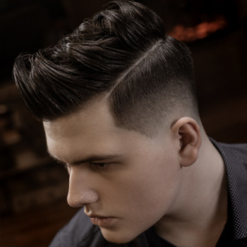 Чоловіча стрижка андеркат, фото - Барбершоп FRISOR | Палац спорту