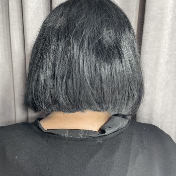 Волосся висушене,після миття ШГО.