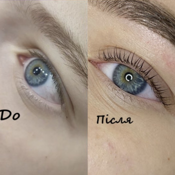 Ламінування вій