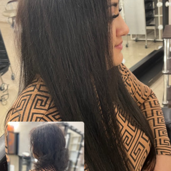 Фото з портфоліо майстра Юлия Рудецкая (майстер з нарощування волосся, Дніпро)