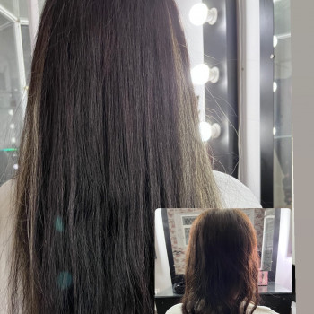 Фото з портфоліо майстра Юлия Рудецкая (майстер з нарощування волосся, Дніпро)