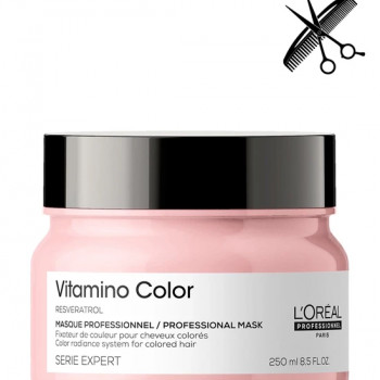 Професійна маска L'Oreal Professionnel Serie Expert Vitamino Color для захисту та збереження кольору фарбованого волосся 250 мл