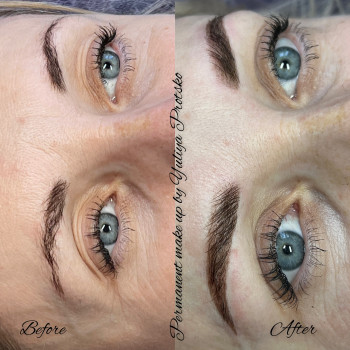 Пудрове напилення брів
                    Мастер перманентного макияжа Юлия Коростень