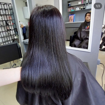 Тонирование волос тон в тон, фото - Парикмахер-колорист Ольга Курманська