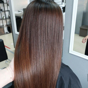 Тонування волосся з плавним переходом, фото - Парикмахер-колорист Ольга Курманська