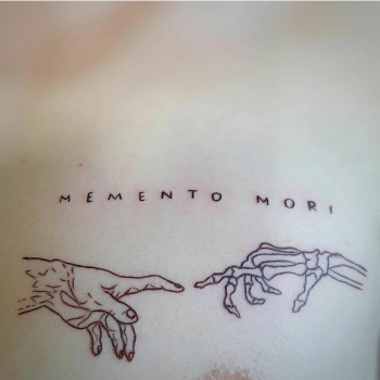 Татуировка на груди