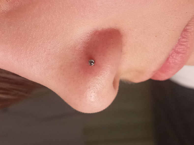 Пірсинг носа, фото - Майстер з пірсингу Катерина Дорогова