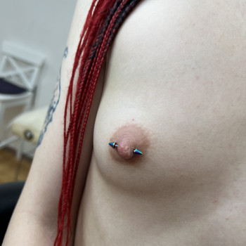 Прокол сосков
                    Мастер по пирсингу Татьяна Харьков