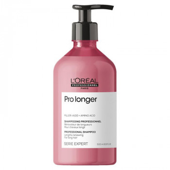 Шампунь pro longer для відновлення густини поверхні волосся по довжині 500 ml