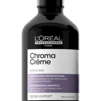 Крем-шампунь для волосся з фіолетовим пігментом L'Oreal Professionnel Serie Expert Chroma 300 мл