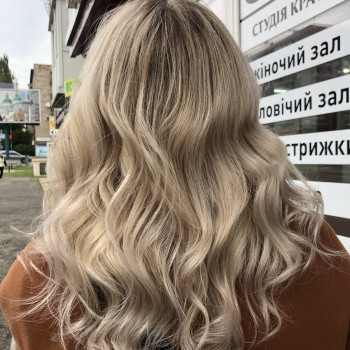 Блонд холодний темний, фото - Перукар-колорист Наталя Ванжула