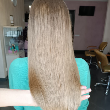 Тонирование безаммиачным итальянским красителем