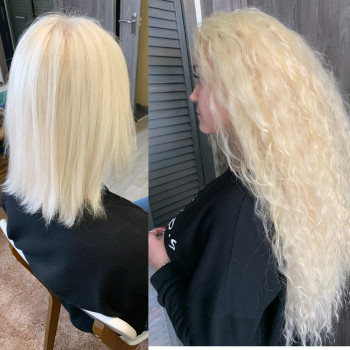 Афрокучері на каркас 
Три години