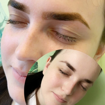 Корекція (воском/пінцетом) та пофарбування брів (хною, фарбою)
                    Визажист Наталія Ивано-Франковск