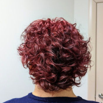 Біозавивка , фарбування сивини, фото - Парикмахер-стилист Ольга Захиди