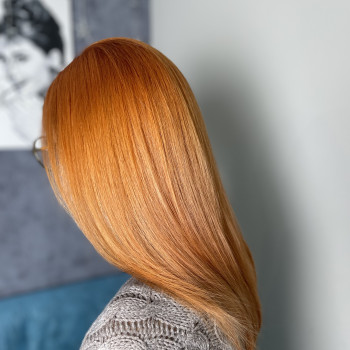 рудий колір волосся, світло рудий колір волосся