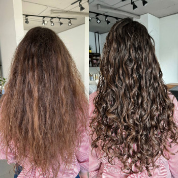 Укладка кучерів (довге волосся)