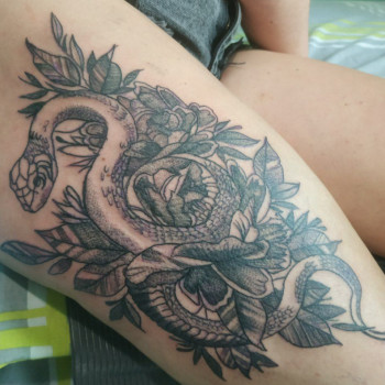 Розробка ескізу, нанесення