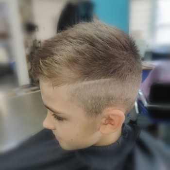 стрижка для мальчика, детская стрижка